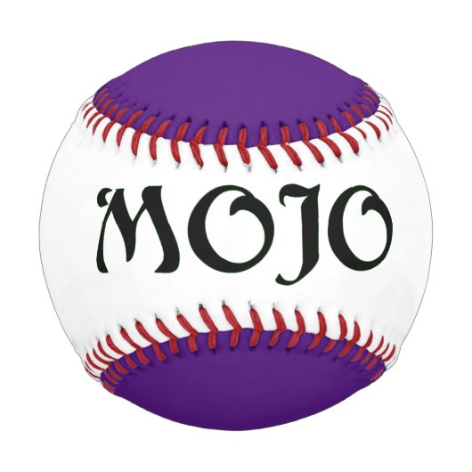 Mojo lila Baseball (Vorderseite)