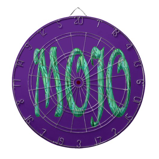 Mojo lila Dartboard Dartscheibe (vorne)