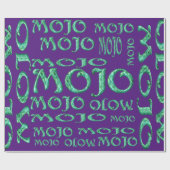 Mojo lila mattes Verpackungspapier Geschenkpapier (Flach)