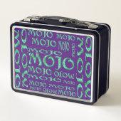 Mojo lila metall brotdose (Rückseite)