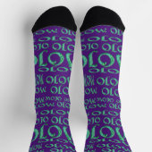 Mojo lila Premium Socken (Oben)