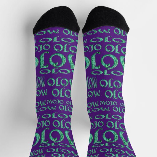 Mojo lila Premium Socken (Oben)