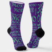 Mojo lila Premium Socken (Gewinkelt)