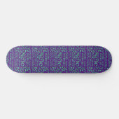 Mojo lila Skateboard (Horizontal)