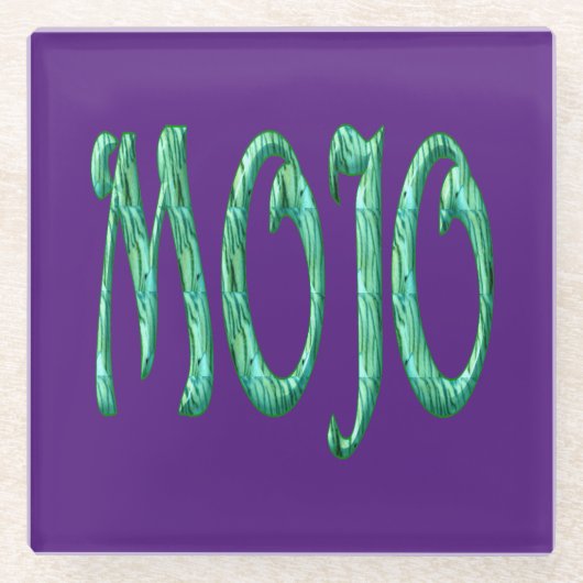 Mojo lila Untersetzer (Vorderseite)