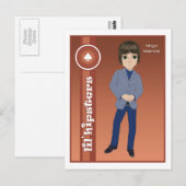 Mojo Marvis Postkarte (Vorne/Hinten)