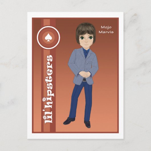 Mojo Marvis Postkarte (Vorderseite)