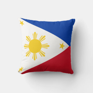 MoJo Pillow mit Flagge der Philippinen Kissen