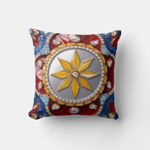 MoJo Pillow mit kolumbianischem Farbdesign Kissen