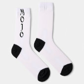 Mojo Premium Socken in Schwarz und Weiß (Rechts)