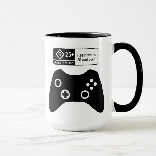 Mojo R+-Prüfer-Tasse Tasse (Rechts)
