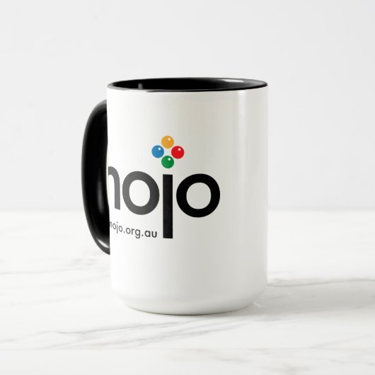 Mojo R+-Prüfer-Tasse Tasse (Vorderseite Links)