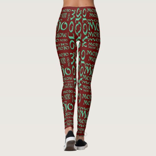 Mojo red Leggings (Rückseite)