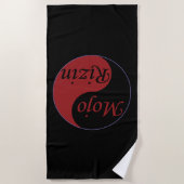 Mojo Rizin Beach Towel Strandtuch (Vorderseite)