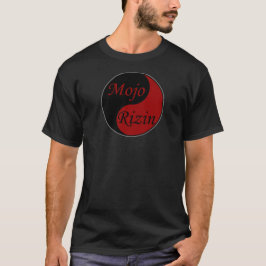 Mojo Rizin Schwarzes - große Logo-Front T-Shirt