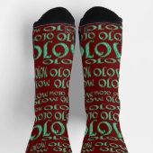 Mojo Rot Hochleistungs-Socken Socken (Oben)