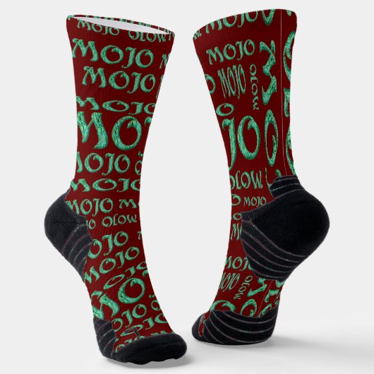 Mojo Rot Hochleistungs-Socken Socken (Gewinkelt)