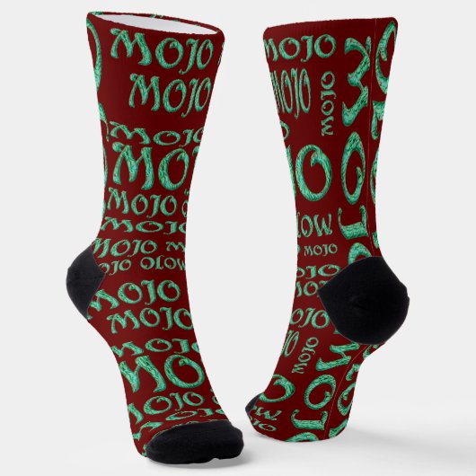 Mojo-rote Premiumsocken Socken (Gewinkelt)