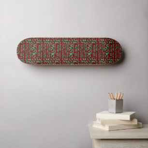 Mojo Rote Skateboard