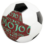 Mojo Roter Fußballball Fußball (Dreiviertel)