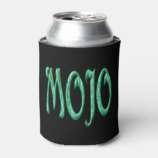 Mojo schwarz Dose cooler Dosenkühler (Kanne Vorderseite)