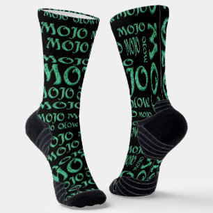 Mojo-schwarze Hochleistungs-Socken Socken