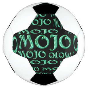 Mojo-Schwarzfußball Fußball