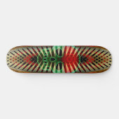 Mojo Skull Skateboard (Horizontal)