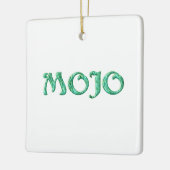 Mojo-Weiß-Wandschmuck Keramikornament (Links)