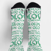 Mojo-weiße Hochleistungs-Socken Socken (Oben)
