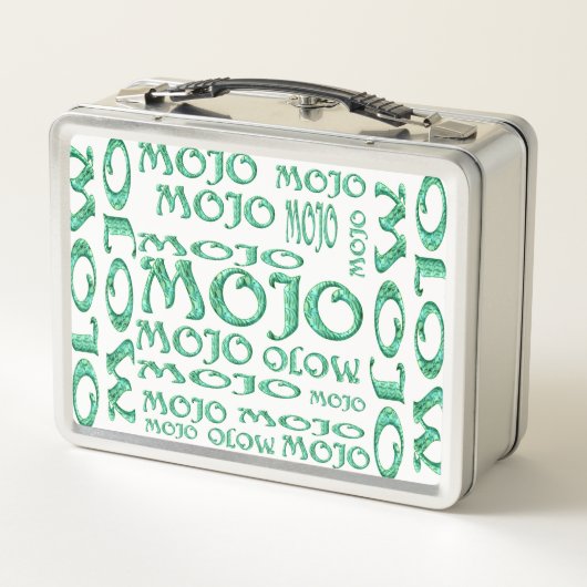 Mojo-weiße Lunchbox (Rückseite)