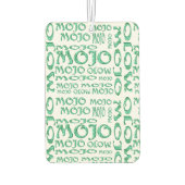 Mojo-Weißkarosserie Autolufterfrischer (Rückseite)