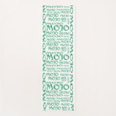 Mojo-Weißkörpermatte Yogamatte (Vorderseite)