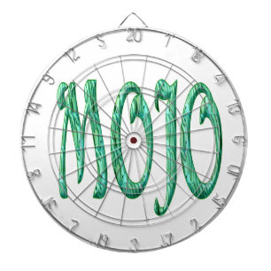 Mojo White Dartboard Dartscheibe