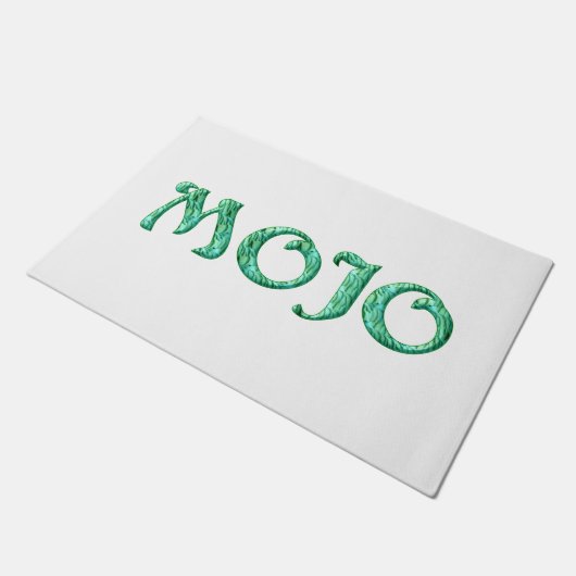 Mojo White Doormat Fußmatte (Schrägansicht)