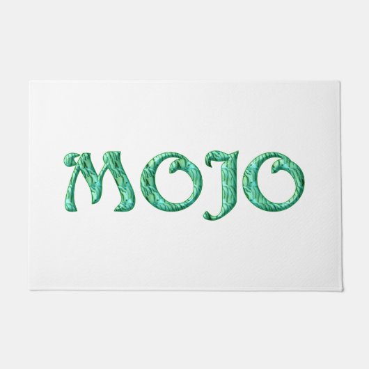 Mojo White Doormat Fußmatte (Vorderseite)