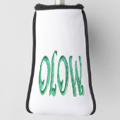 Mojo White Golf Club Pappdeckel Headcover (Rotieren 90)