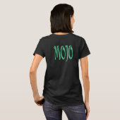 Mojo women black t-shirt back (Schwarz voll)