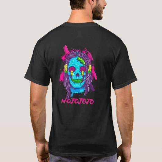MojoJojo Schädel T-Shirt (Rückseite)