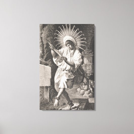 Mojos Indian Leinwanddruck (Vorderseite)