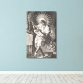 Mojos Indian Leinwanddruck (Insitu (Holzboden))