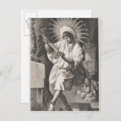 Mojos Indian Postkarte (Vorne/Hinten)