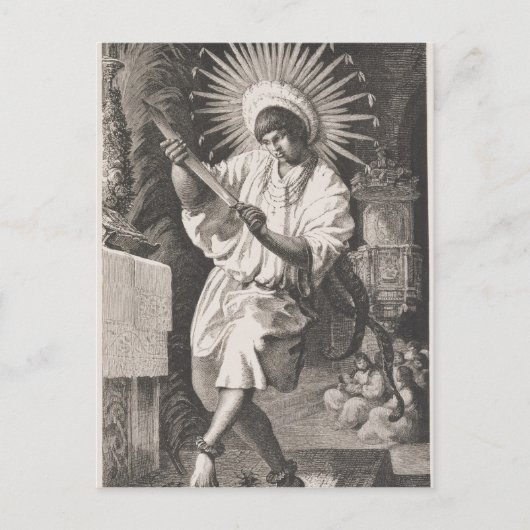 Mojos Indian Postkarte (Vorderseite)