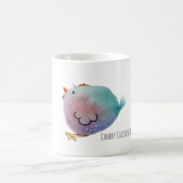 Mok Chubby Chicken Chica, colorfull cute bird Kaffeetasse