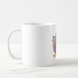 Mok Chubby Chicken Chica, colorfull cute bird Kaffeetasse