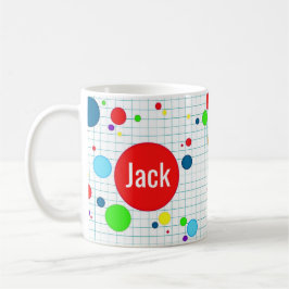 Mok - computerspel agario-stijl - blauw tasse