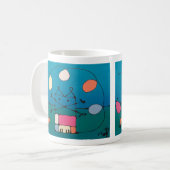 Mok - Happy birthdaycat Kaffeetasse (Vorderseite Links)