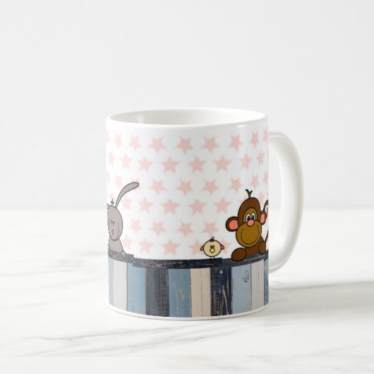 mok - illustratie dieren kaffeetasse (VorderseiteRechts)