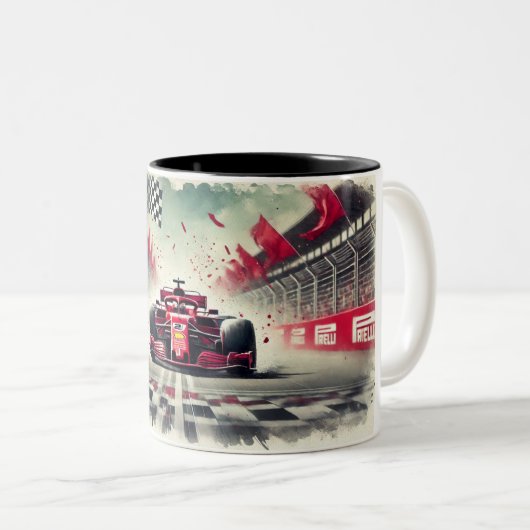 Mok met formule 1 zweifarbige tasse (VorderseiteRechts)