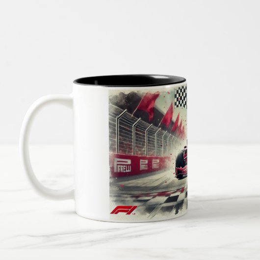 Mok met formule 1 zweifarbige tasse (Links)